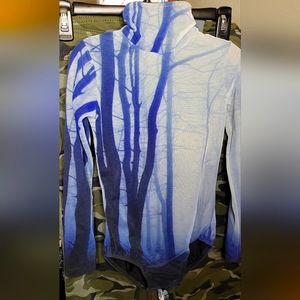 HAMILTON'S Lost LS Tneck Open Back Leotard